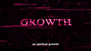 Lets talk about Spiritual growth ????