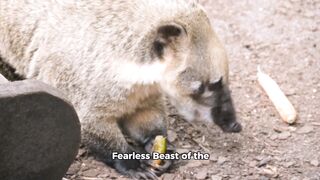 Honey badger attacks lions and hyenas, the conqueror of snakes