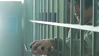 That guy is killing all the policemen without touching them