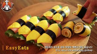 Savory Fusion Delight: Sandwich Gimbap Recipe | By EasyEats