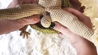 Yes, she makes dolls that give birth!
