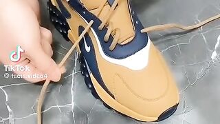 Tips how to tie the shoe