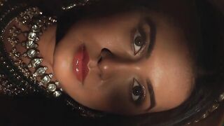Samyuktha Look on mirror