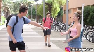 Holding Hands With Strangers Across The Street!!