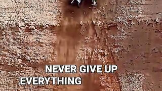 Everything is possible never give up