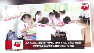 link video 3 mẹ con chữa lành nhà tắm