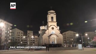 Serbs in Bosnia celebrate Orthodox Easter with traditional egg painting.