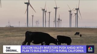 Silicon Valley investors push ahead with plan to build new city in California.