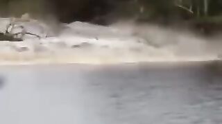 The boys were walking in Pune and a huge storm hit Pune. May Allah protect us from such accidents