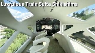 Japan’s $3000 Most Luxurious Sleeper Train ???????? Train Suite Shikishima
