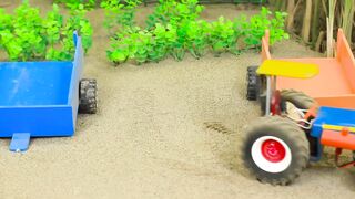 Top diy tractor making mini Concrete bridge #3 | diy tractor | water pump |