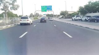 Heavy traffic road trip sheikh zyed road