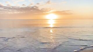 Sea and sunset