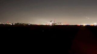 Qantas Airways A380 Takeoff