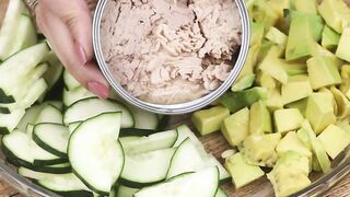 The best salad ever, super tasty and easy! You have to try like this!