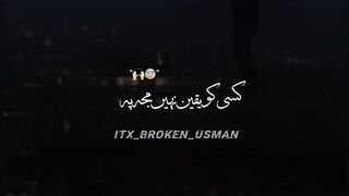 Sad poetry kisi ko nafrat hai mujh se k koi pyar kar betha hai
