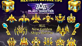???? Alien Shooter: Unveiling ALL New Golden Ships! ???? Review by Celarosh Gaming