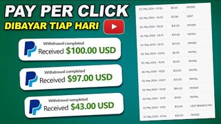 MAKE MONEY ONLINE : FREE PAYPAL Pay Per , Situs Penghasil Uang Dibayar Tiap Hari, Cara Dapat Uang di Internet.