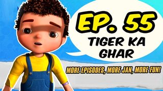 Jan Cartoon in Urdu __ Tiger Ka Ghar __ Official Cartoon Remastered __ S01 E55