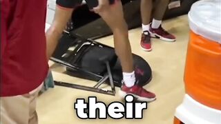 Basketball Team Trashes Arena (@whatsontheradar)