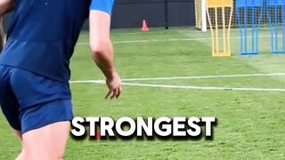 Who is the football player with the strongest shot power of all time_