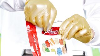 We Freeze Dried a 30 Pound Gummy Bear!???? #freezedried #candy #asmr #satisfying #candymaking