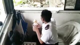 Railway Guards VS Monkeys