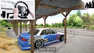 First Drifts with New Direct Drive Wheel | Moza R9