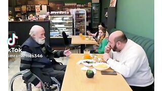 Old man .girl