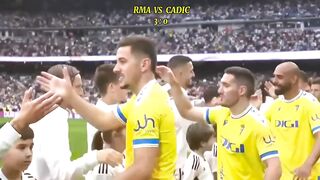 Real madrid vs CADIC, menang telak dengan skor 3:0