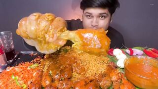 5 KG SPICY BOMBAY CHICKEN BIRYANI WITH UNLIMITED* CHICKEN LEG  PIECE ????| FOOD EATING VIDEOS |MUKBANG