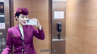 Qatar Airways flight attendants' last flight, join us from arrival to departure ????????