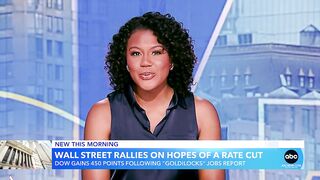 Wall Street rallies on hopes of interest rate cut.