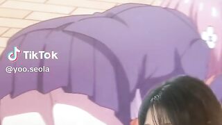 Anime girl beautiful in tiktok