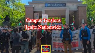 Rival Palestine protests cause tension at DePaul University