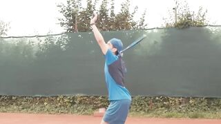 Anime Tennis Match ???? #anime #goku #saitama