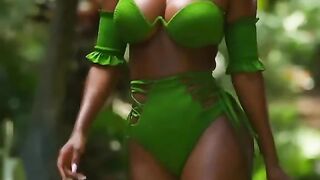 African lady, beautiful