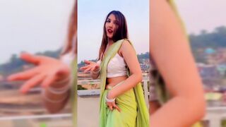 Indian Girl Akriti Paudel Dance