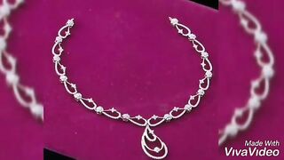 Top 10 latest and traditional design Platinum necklaces