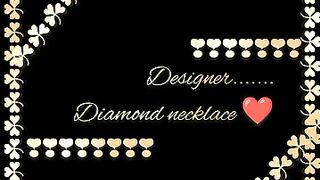 #diamondnecklace beautiful party wear diamond necklace collection ????????????