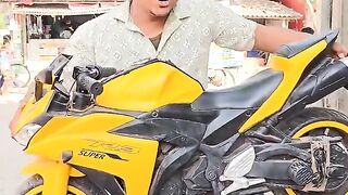 Chote Ka Mini Bike ???? #tiktokvideo #shorts #funnyshorts #comedy