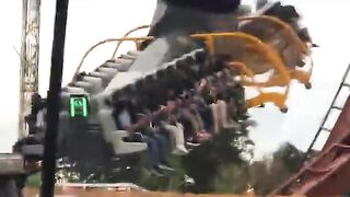 A round swing will sit ear to ear on it