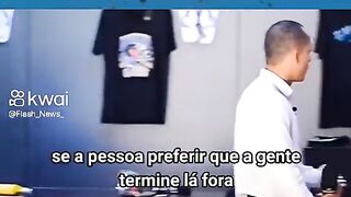 Ela disse que ia chamar a quebrada pro Ben Mendes