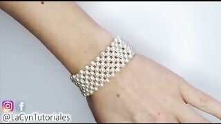 ✨PULSERA RED DE PERLAS ✨ Perlas de la tienda FASHEWELRY????✨.