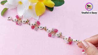 Daisy Bracelet Tutorial__Korean
