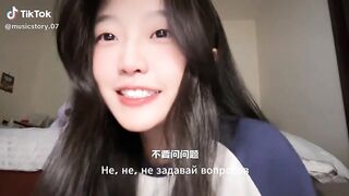 Japanese woman singing