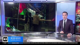 Protesters face off at DePaul University over war in Gaza