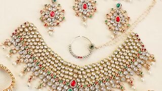 8 Royal Bridal!!.. DIY Necklace Making At Home _