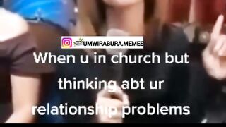 When you are confusing Jesus with your boyfriend!