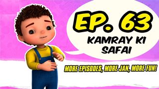Jan Cartoon in Urdu __ Kamray Ki Safai __ Official Cartoon Remastered __ S01 E63